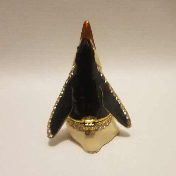 Gorgeous bedazzled penguin-shaped trinket box - Picture 6 of 9